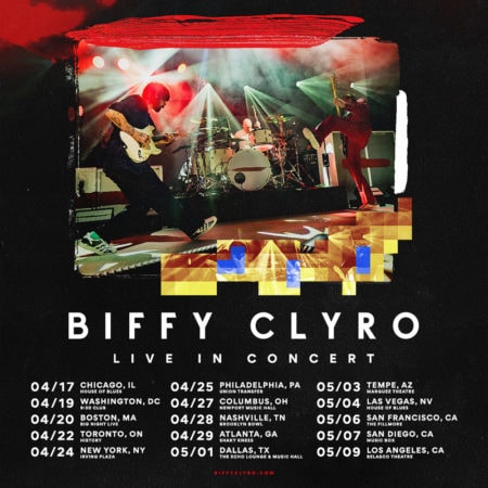 Biffy Clyro 2022 North American Tour