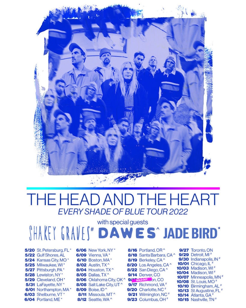 The Head and the Heart 2022 Tour