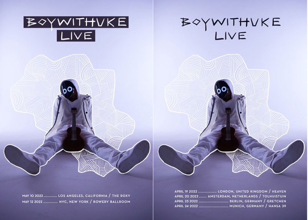 BoyWithUke 2022 Tour Dates