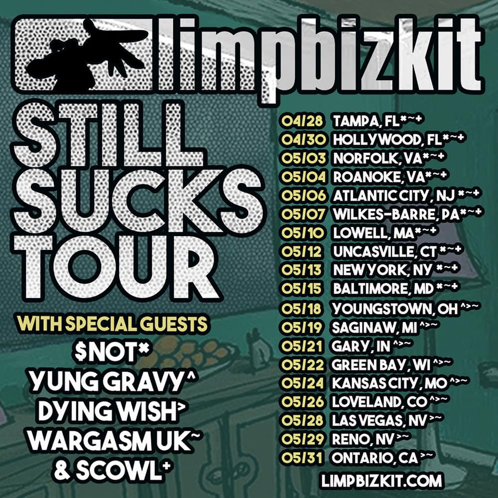 LIMP BIZKIT Still Sucks Tour