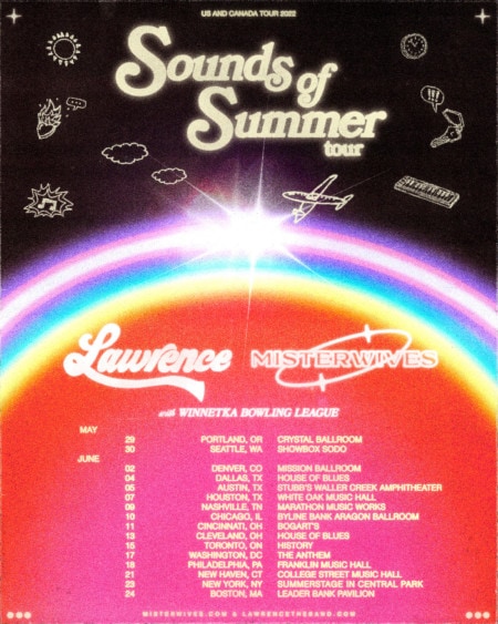Lawrence Misterwives Tour