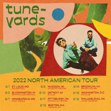 Tune-Yards US Tour