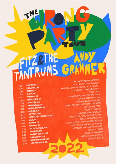 Fitz And The Tantrums Andy Grammer Tour
