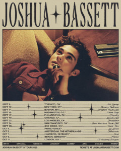 Joshua Bassett Headlining Tour