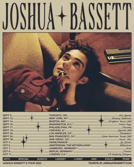 Joshua Bassett Headlining Tour