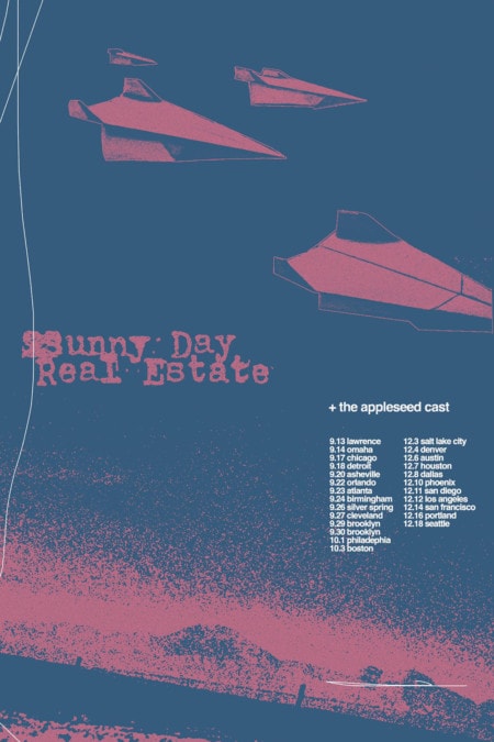 Sunny Day Real Estate Tour Dates