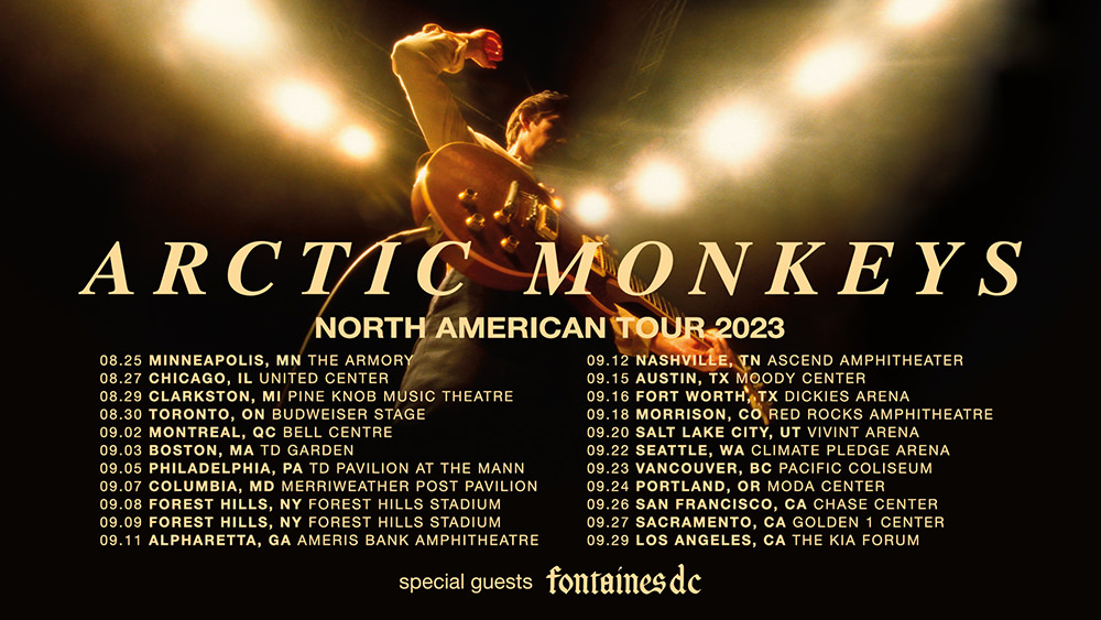 Arctic Monkeys Tour Dates