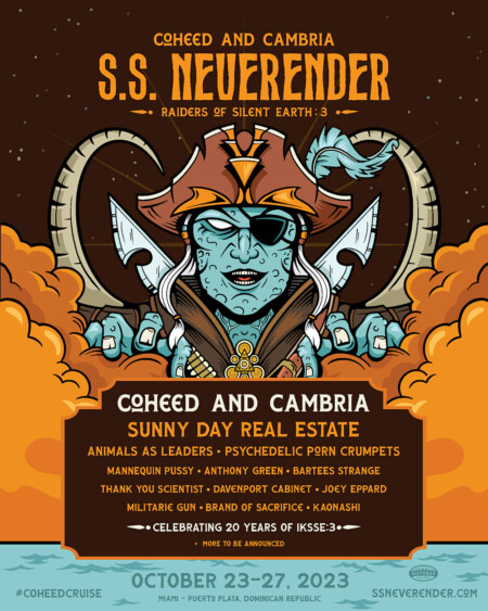 Coheed And Cambria SS Neverender Cruise
