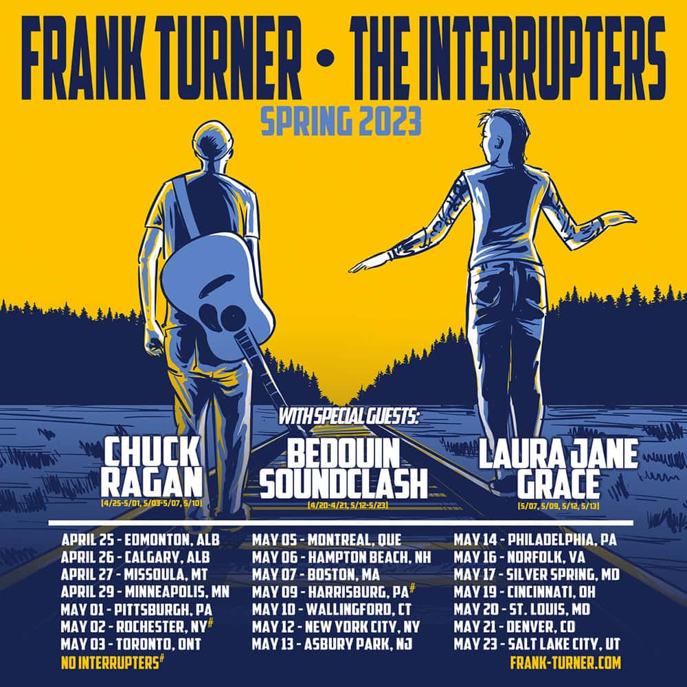 Frank Turner The Interrupters Tour Dates