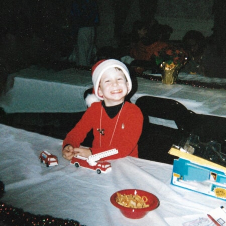 vaultboy christmas as a kid