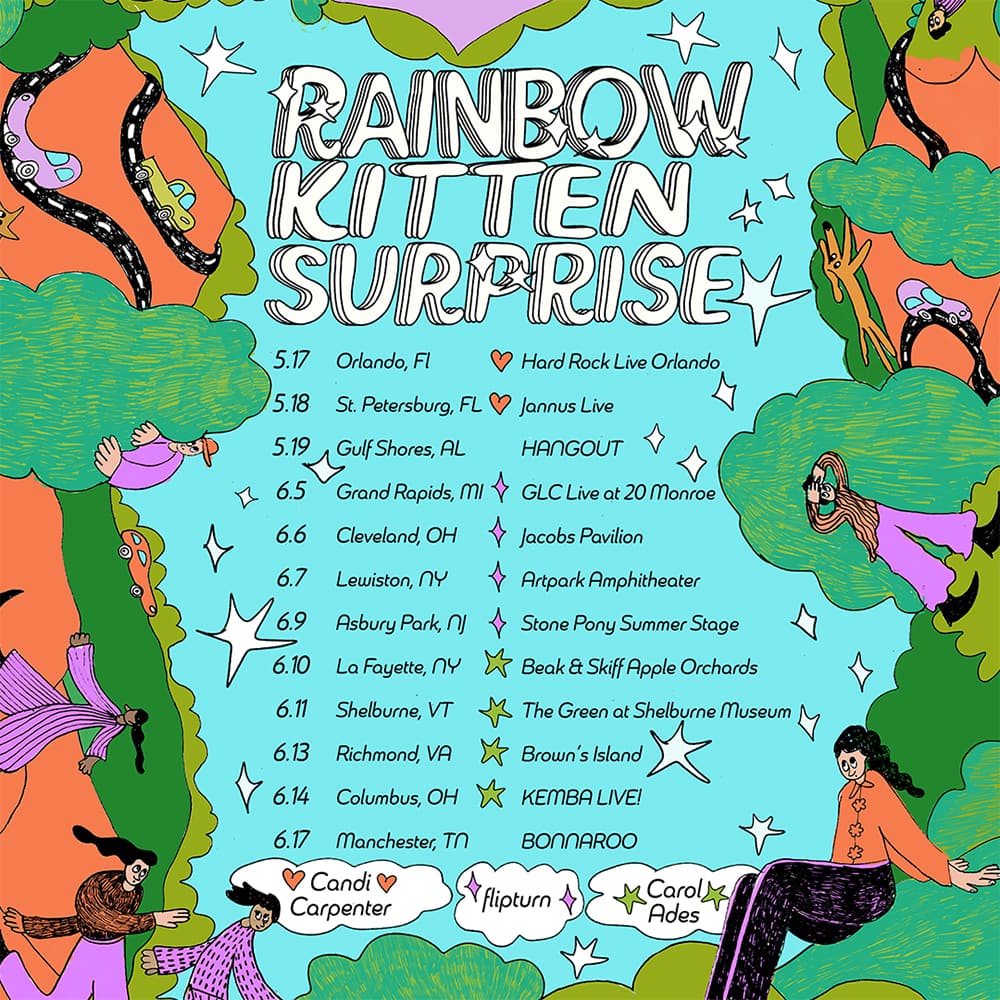 Rainbow Kitten Surprise 2023 Tour Dates
