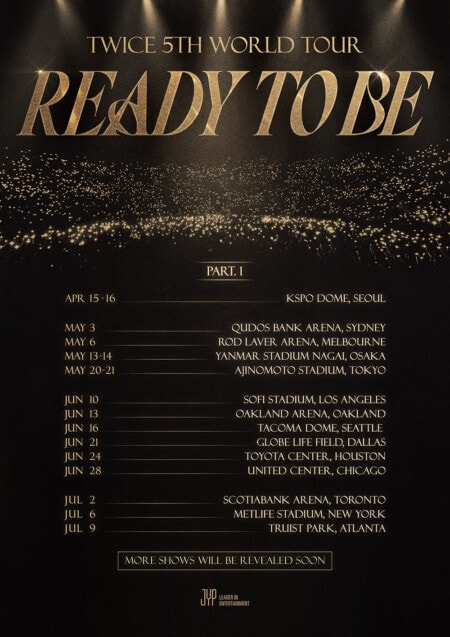 TWICE Tour Dates