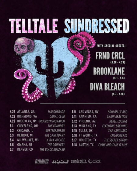 Telltale Sundressed Tour Dates