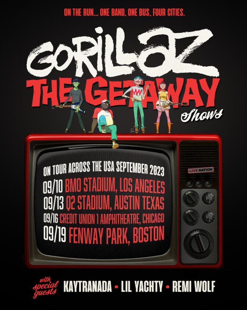Gorillaz The Getaway