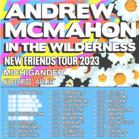 Andrew McMahon In The Wilderness Tour Dates
