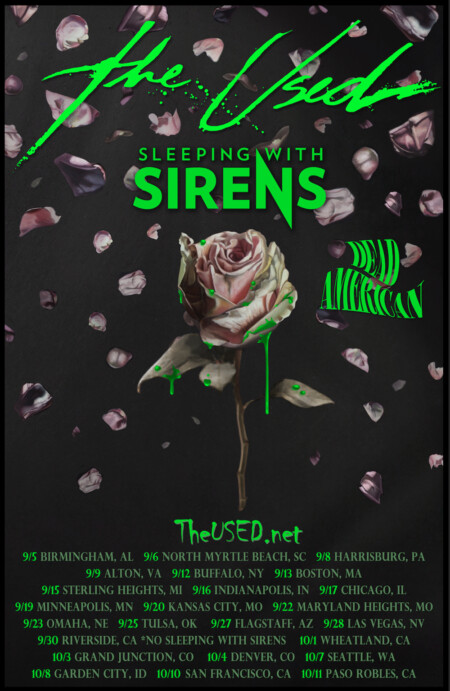 The Used Sleeping With Sirens Tour
