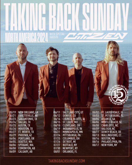 Taking Back Sunday Tour Dates