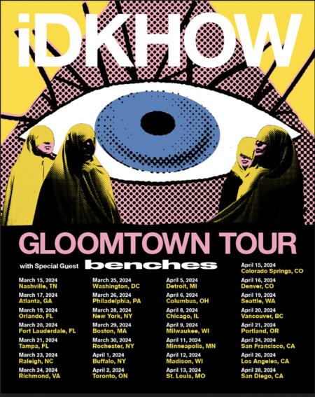 iDKHOW Tour Dates