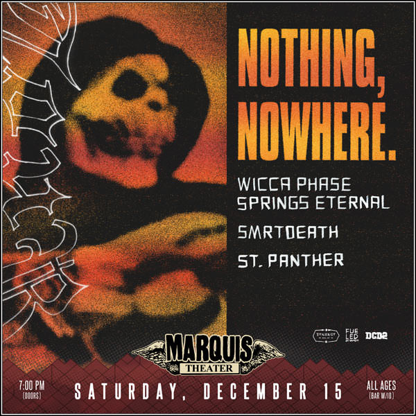 nothing nowhere. Ticket Giveaway 2018