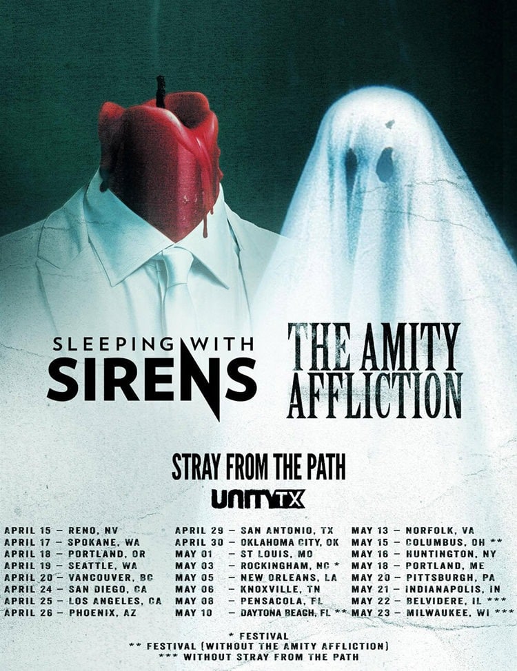 Sleeping With Sirens The Amity Affliction Tour
