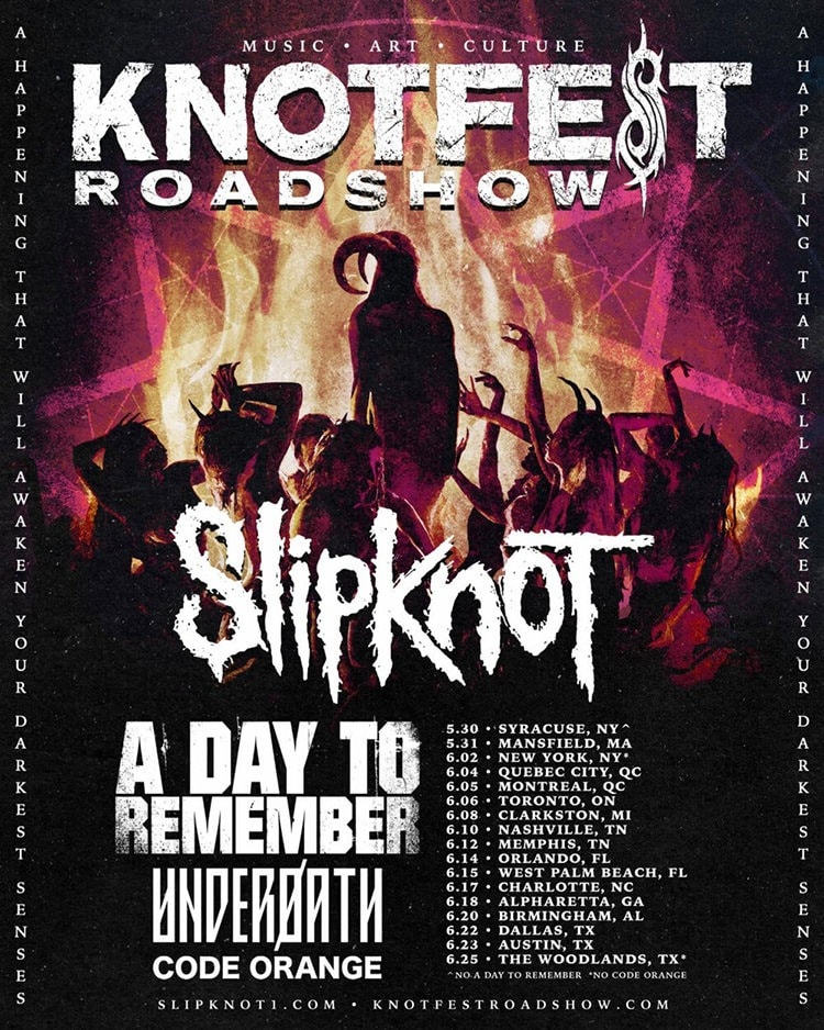 Slipknot Knotfest Roadshow 2020